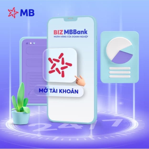 Mở tài khoản ngân hàng cho doanh nghiệp online nhanh chóng cùng BIZ MBBank